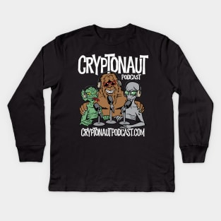 The Cryptonauts Roundtable Kids Long Sleeve T-Shirt